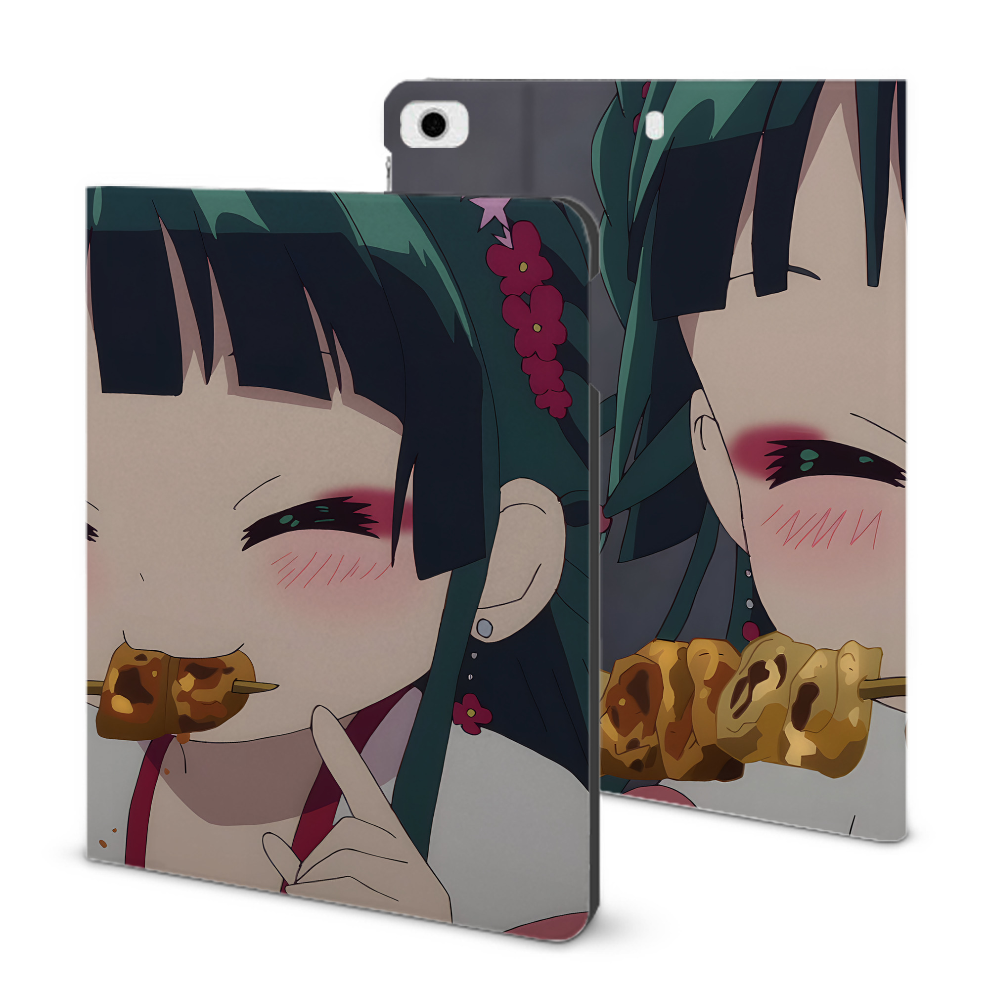 （画像用） 薬屋のひとりごと The Apothecary Diaries IPad ケース ブック型 PUレザー TPU 耐衝撃 軽量 薄型 ペン収納なし 全面保護 IPad 各モデル対応